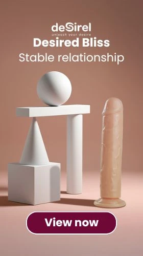 Desirel Bliss – suction cup dildo (natural) - Lovesexshop.co.uk sex shop