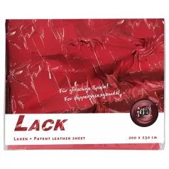 Fetish - Lacquer Sheet - 200 x 230 cm (red)