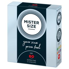 Mister Size Thin Condoms - 60mm (Pack of 3)