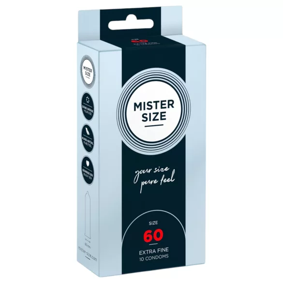 Mister Size Thin Condoms - 60mm (10 pack)