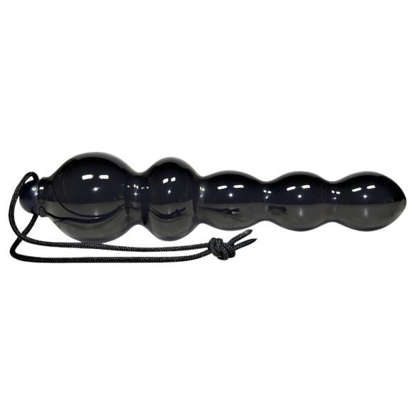 You2Toys Black Jack - Beaded Anal Dildo (Black)