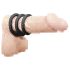 You2Toys - Lust Trio Penis Rings - Black