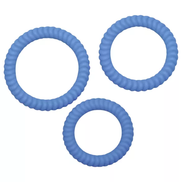 You2Toys - Lust Trio Penis Rings - Blue