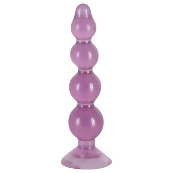 You2Toys - Suction Cup Anal Beads Dildo (Purple)