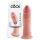 King Cock 9" Suction Cup Realistic Dildo (9") - Natural
