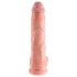 King Cock 10" Large Realistic Dildo (Natural)
