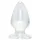 Crystal Clear - Large Anal Plug (Transparent)