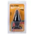 Doc Johnson Black Anal Plug - Classic, Large - (14.5cm)