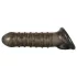 Rebel - Ribbed Pleasure Sleeve (Gray)
