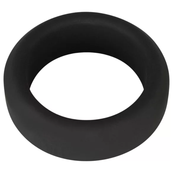 Black Velvet - Thick-Walled Penis Ring (3.2 cm) - Black