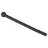 Hollow Silicone Urethral Dilator for Water Sports Play - Black