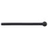 Hollow Silicone Urethral Dilator for Water Sports Play - Black