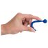 Sperm Stopper Silicone Dilator with Ball Tip (Blue)