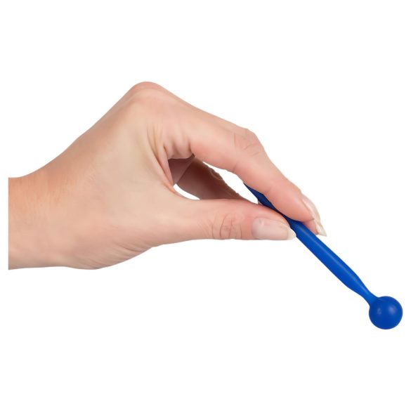 Sperm Stopper Silicone Dilator with Ball Tip (Blue)