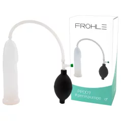 FRÖHLE PP009 anatomical penis pump (transparent)