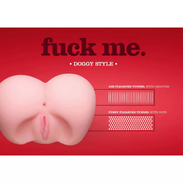 You2Toys - Lifelike Doggy Style Rear Entry (Natural)
