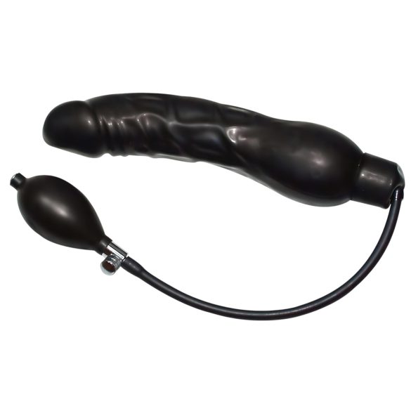 You2Toys - Black Latex Inflatable Anal Expander (Large)