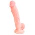 Medical-Grade Silicone Dildo (18cm) - Natural