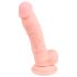 Medical-Grade Silicone Dildo (18cm) - Natural