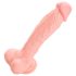 Medical-Grade Silicone Dildo (24cm) - Natural