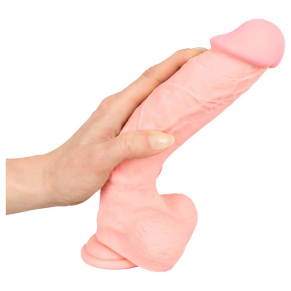 Medical-Grade Silicone Dildo (24cm) - Natural