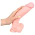 Medical-Grade Silicone Dildo (24cm) - Natural