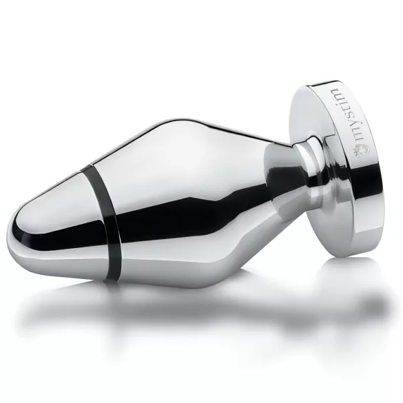 Mystim Little John - Electro Anal Plug - Silver (Large)