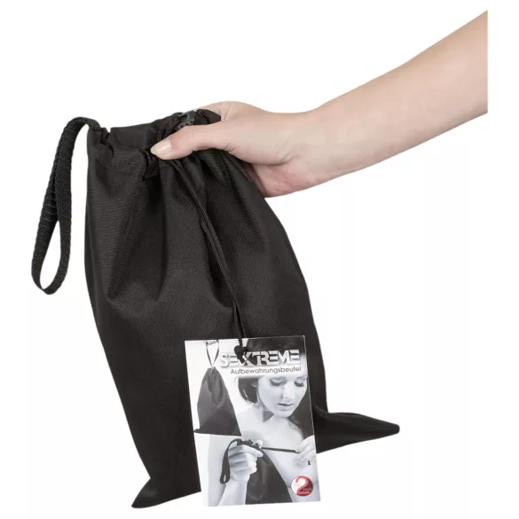Sleek Storage Bag for Intimate Toys (Black)