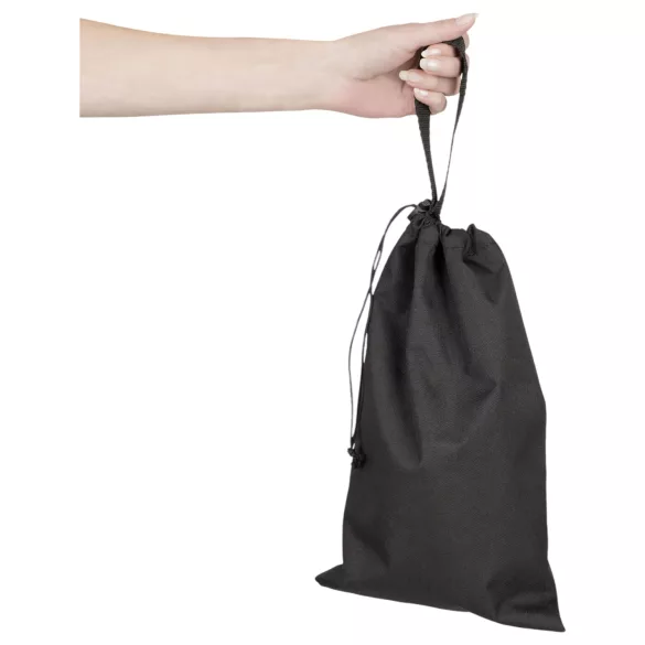 Sleek Storage Bag for Intimate Toys (Black)