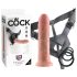 King Cock Strap-on 8" - Natural Dildo Attachment