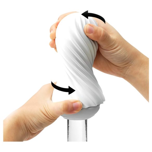 TENGA Flex - Male Pleasure Device (White)