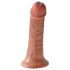 King Cock 6" Dildo (15 cm) - Brown