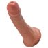 King Cock 6" Dildo (15 cm) - Brown