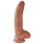 King Cock 9" Testicle Dildo (23 cm) - Brown