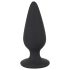 Black Velvet Heavy - 40g Anal Plug (Black)