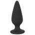 Black Velvets Heavy - 75 g Anal Plug (Black)