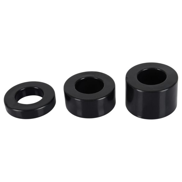 Rebel Ball - Black Penis Ring & Stretcher Set