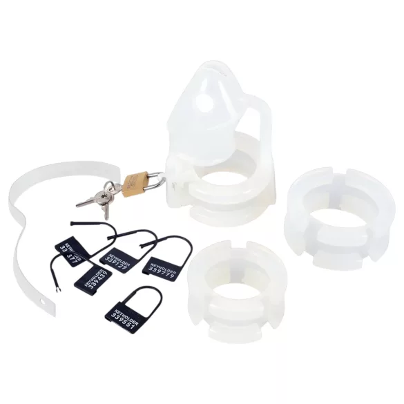 You2Toys - Silicone Penis Cage (White)