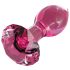 Icicles No. 79 - Pink Glass Tapered Anal Plug