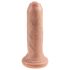 King Cock 6" - Realistic Dildo (15 cm) - Natural