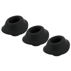 Womanizer Premium S Black Suction Ring Set (3 Pack)