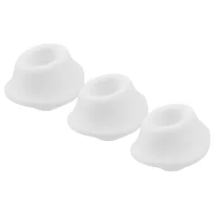   Womanizer Premium M - Replacement Suction Heads Set - White (3 Pieces)
