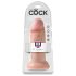 King Cock 10" Dildo (25cm) - Natural