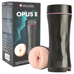   Mystim Opus E Vagina - Electro Stimulation Toy (Natural-Black)