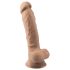 Silexd 7 - Suction Cup Dildo - 6.9" (Natural)