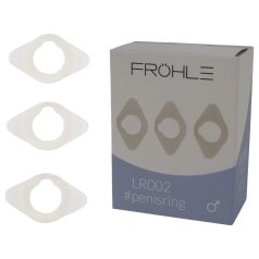 Fröhle LR002 (2.1cm) - Medical Penis Ring Set (3 Pieces)