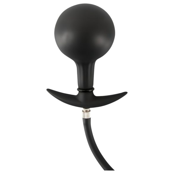 You2Toys - Black Inflatable Beaded Anal Plug