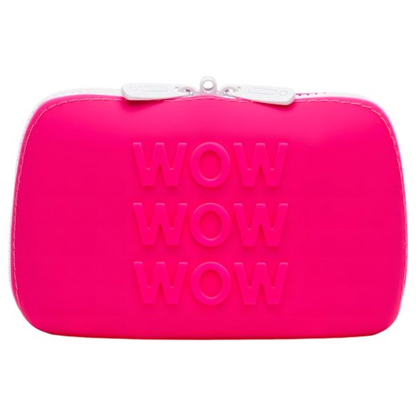 Happyrabbit - sex toy cosmetic bag (pink) - small