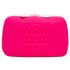 Happyrabbit - sex toy cosmetic bag (pink) - small