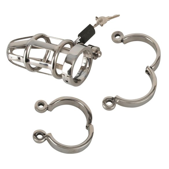 You2Toys - Chastity Cage: Secure Metal Lockable Cage